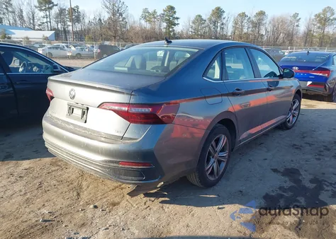 2024 Volkswagen Jetta 1.5T Se from USA, damaged, VIN 3VW7M7BU2RM012752